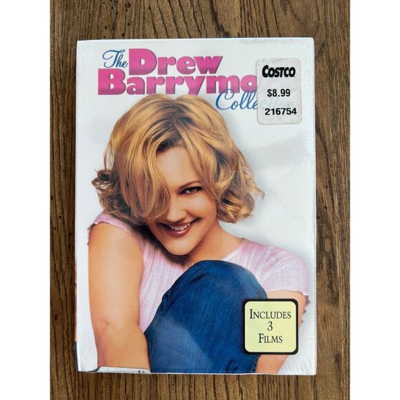 The Drew Barrymore Collection DVD Set 3 Films Comedy & Romance Movies NEW Sealed - Picture 1 of 3